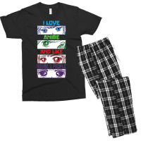 Anime Sarcastic Anime Quote Anime Fan Anime Lover Men's T-shirt Pajama Set | Artistshot