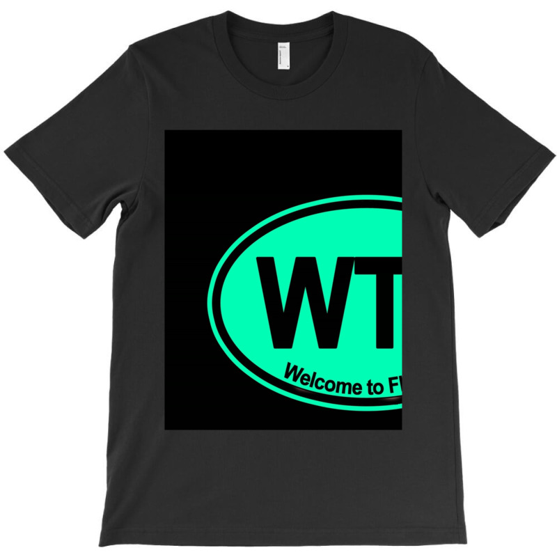 Wtf  Welcome To Florida Mint Green T-shirt | Artistshot