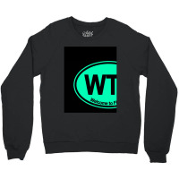 Wtf  Welcome To Florida Mint Green Crewneck Sweatshirt | Artistshot