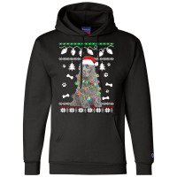 American Water Spaniel Dog Santa Hat Ugly Christmas Sweater Happy Holi Champion Hoodie | Artistshot