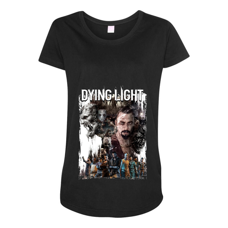 Dyingg Light Game Maternity Scoop Neck T-shirt by cm-arts | Artistshot