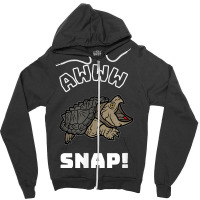 Alligator Snapping Turtle Meme For Men Women Kids Zipper Hoodie | Artistshot