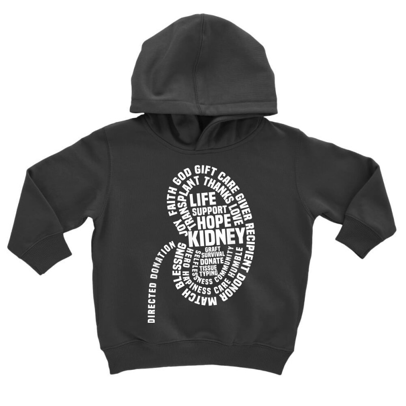 Cute Kidney Donor Art Men Women Organ Donation Awareness T Shirt Toddler Hoodie by cm-arts | Artistshot