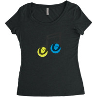 Musical Note Women's Triblend Scoop T-shirt | Artistshot