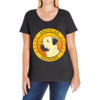 Anatolian Shepherd Anatolian Shepherd Dog Portrait Ladies Curvy T-shirt | Artistshot