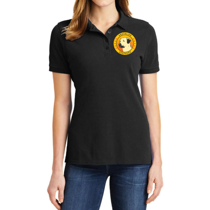 Anatolian Shepherd Anatolian Shepherd Dog Portrait Ladies Polo Shirt by relativemedulla | Artistshot