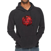 D20 Broken Sight Vintage Hoodie | Artistshot