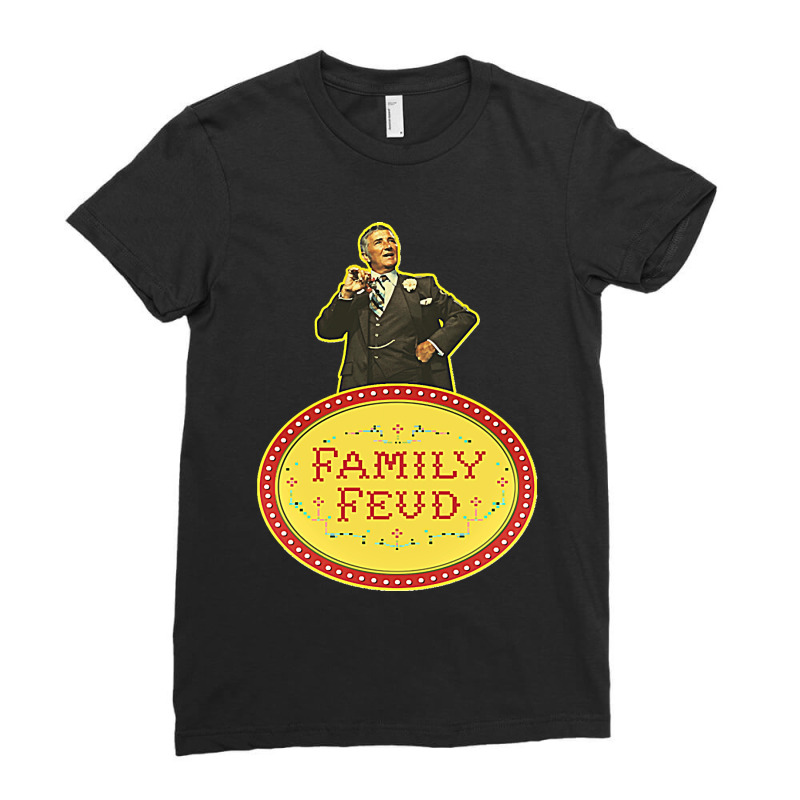 Family Feud Richard Dawson Ladies Fitted T-Shirt by cm-arts | Artistshot