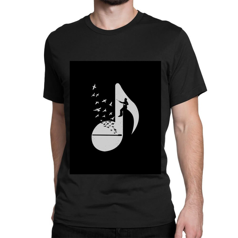 Musical Note  Conductor Classic T-shirt by JAMESDSHARP | Artistshot