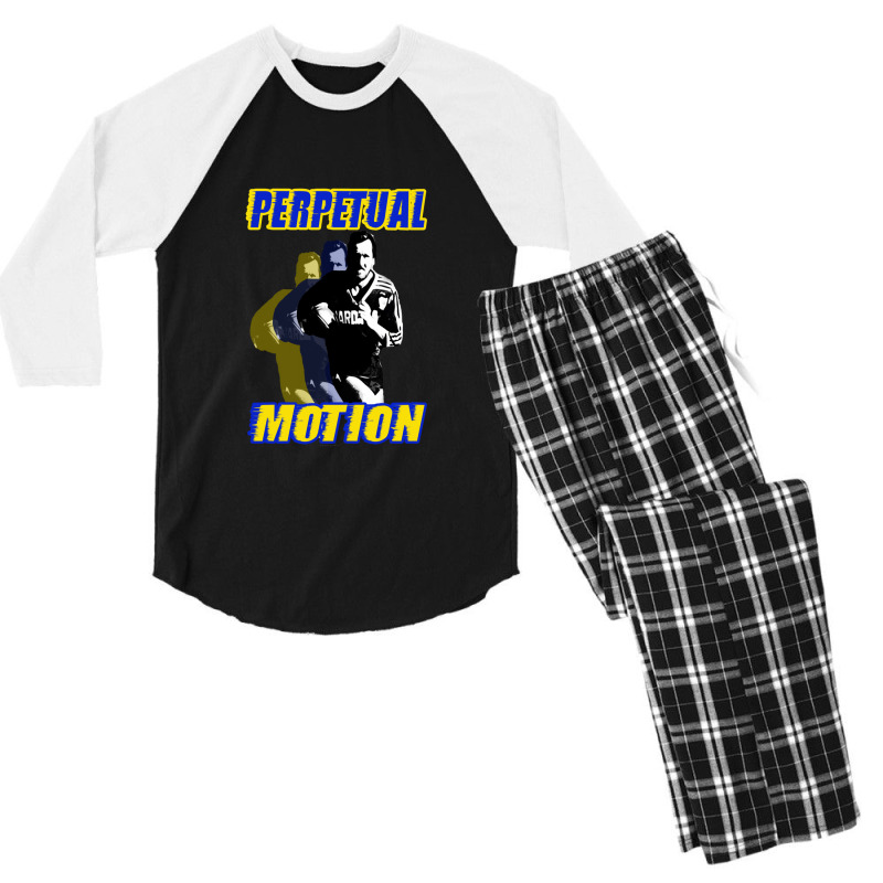 Parramatta Eels - Ray Price - Mr Perpetual Motion - Retro Men's 3/4 Sleeve Pajama Set by cm-arts | Artistshot