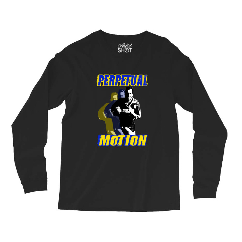 Parramatta Eels - Ray Price - Mr Perpetual Motion - Retro Long Sleeve Shirts by cm-arts | Artistshot