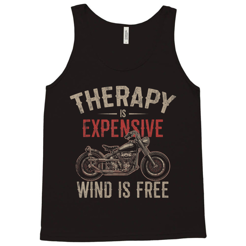 Motorcycle Therapy Tank Top by cm-arts | Artistshot