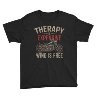 Motorcycle Therapy Youth Tee | Artistshot