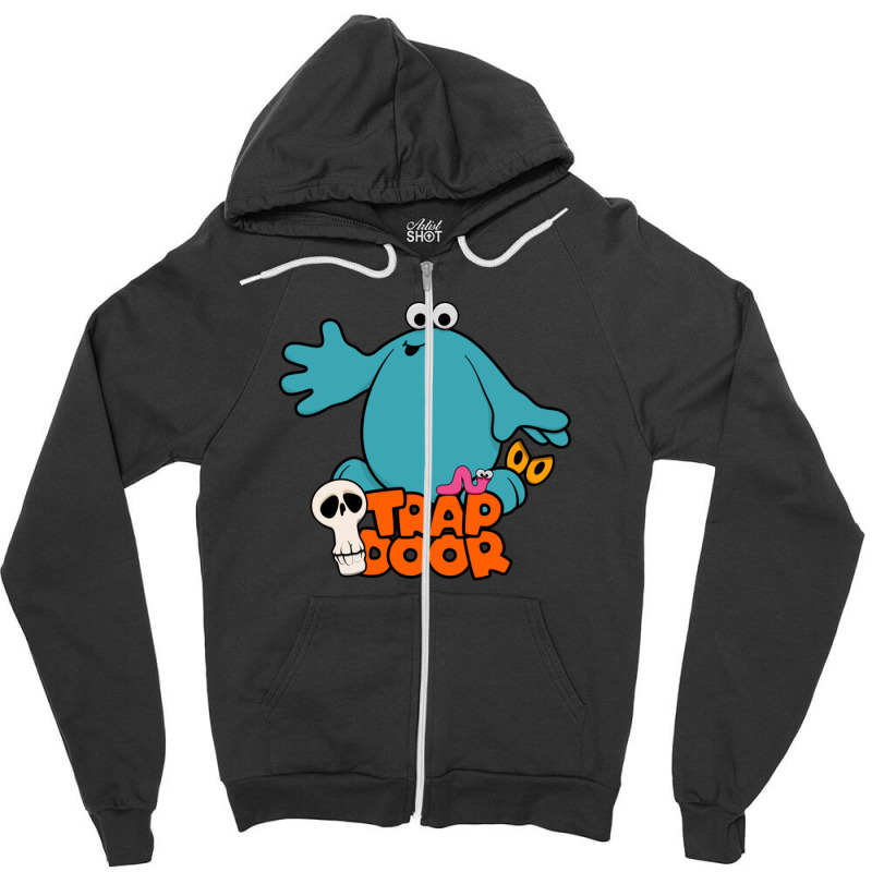 Trap Door Zipper Hoodie | Artistshot