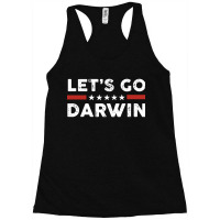 Lets Go Darwin Us Flag Vintage Racerback Tank | Artistshot