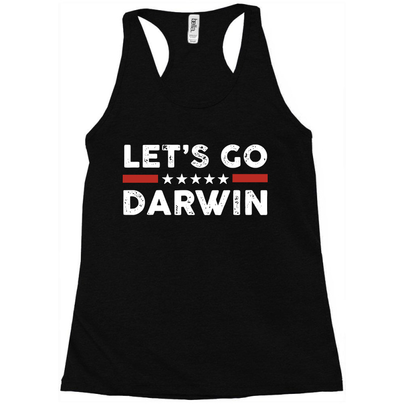 Lets Go Darwin Us Flag Vintage Racerback Tank by hani shop | Artistshot