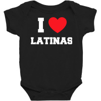 I Love Latinas Pullover Hoodie Baby Bodysuit | Artistshot