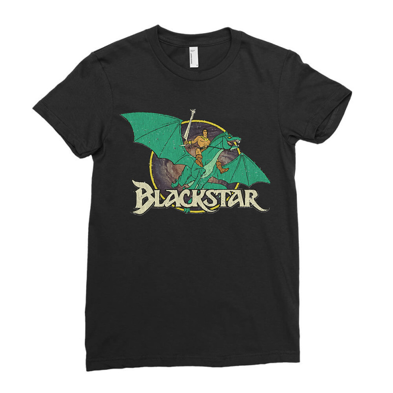 Blackstar Warlock 1981 Ladies Fitted T-Shirt by cm-arts | Artistshot