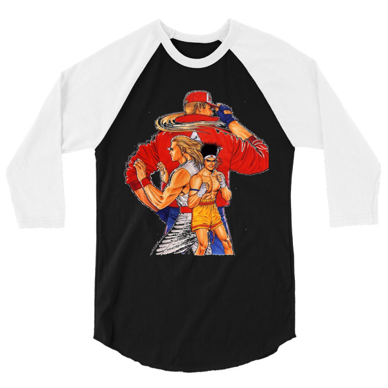 Fatal Fury 3/4 Sleeve Shirt by cm-arts | Artistshot