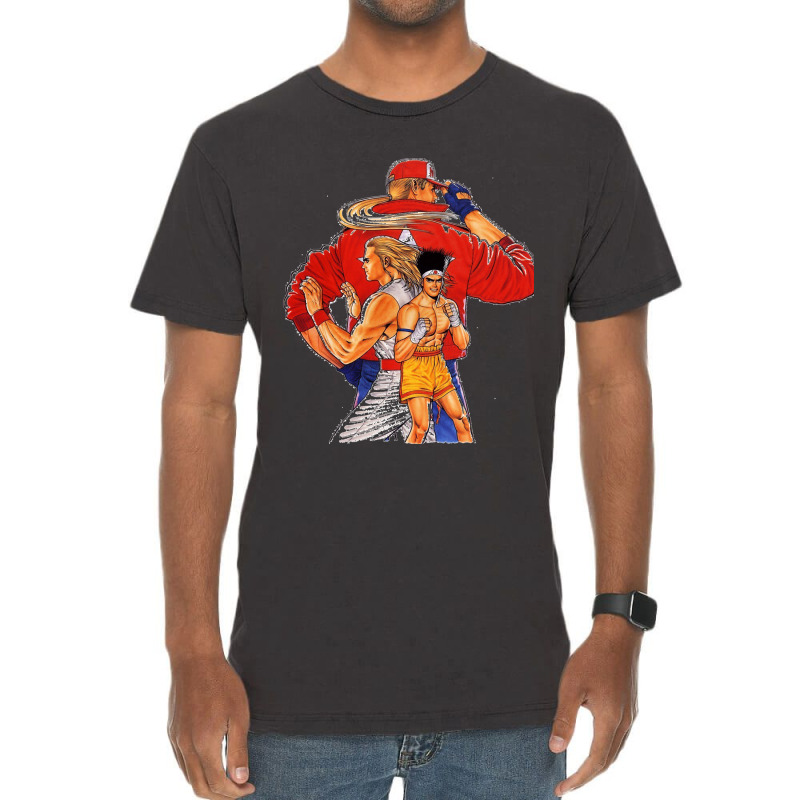 Fatal Fury Vintage T-Shirt by cm-arts | Artistshot