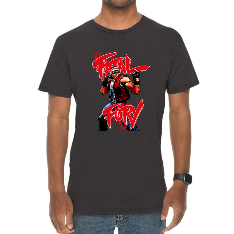 Fatal Fury Vintage T-Shirt by cm-arts | Artistshot