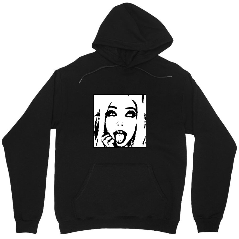 Belle Delphine Black & White Unisex Hoodie | Artistshot