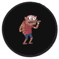 Werewolf Gift Round Patch | Artistshot