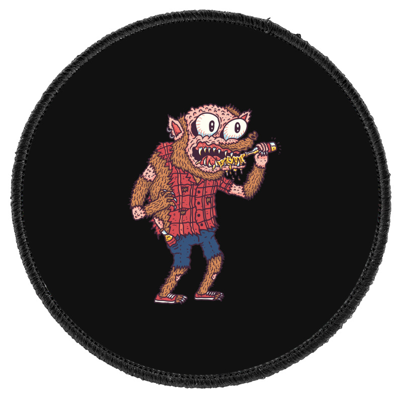 Werewolf Gift Round Patch | Artistshot