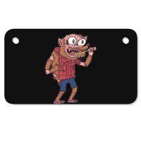 Werewolf Gift Motorcycle License Plate | Artistshot