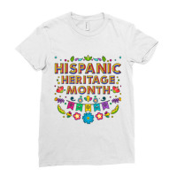 National Hispanic Heritage Month Ladies Fitted T-shirt | Artistshot