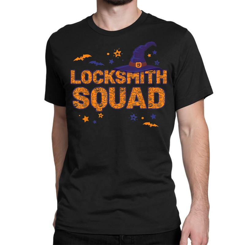 Locksmith Squad Witch Halloween Matching Classic T-shirt by Clinical | Artistshot