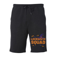 Locksmith Squad Witch Halloween Matching Fleece Short | Artistshot