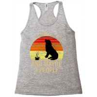 I Like Coffee My Dog And Maybe 3 People Classic Racerback Tank | Artistshot