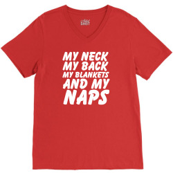 My Neck My Back My Triceps And My Lats V-Neck Tee | Artistshot