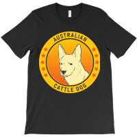 Australian Cattle Dog Australian Cattle Dog Portrait T-shirt | Artistshot