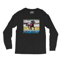 Flightline Classic Horseracing Long Sleeve Shirts | Artistshot