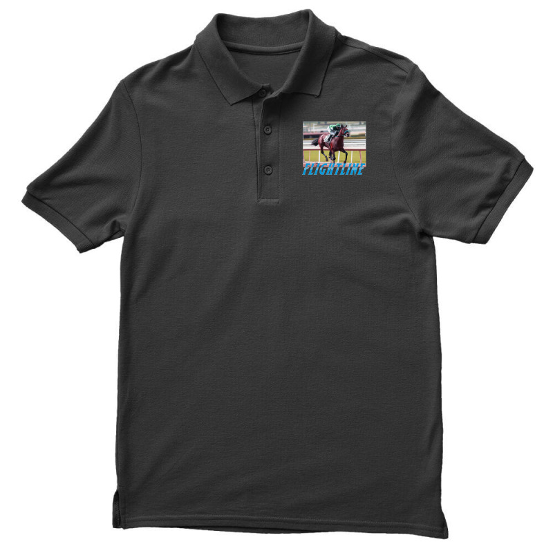 Flightline Classic Horseracing Men's Polo Shirt by cm-arts | Artistshot