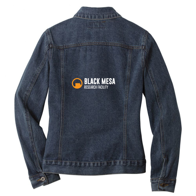 Black Mesa Research Facility Ladies Denim Jacket by ChandraGay | Artistshot