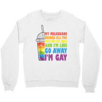 My Milkshake Brings All The Boys To The Yard Lgbtq Gay Pride Tank Top Crewneck Sweatshirt | Artistshot