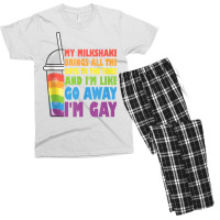 My Milkshake Brings All The Boys To The Yard Lgbtq Gay Pride Tank Top Men's T-shirt Pajama Set | Artistshot