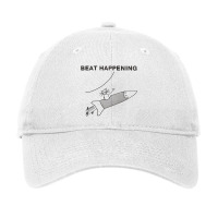 Beat Happening Rocket In Black Adjustable Cap | Artistshot