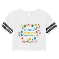 National Hispanic Heritage Month Scorecard Crop Tee | Artistshot