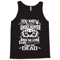 Ghost Hunter Halloween Costume Funny Tank Top | Artistshot