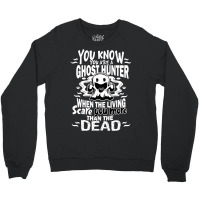 Ghost Hunter Halloween Costume Funny Crewneck Sweatshirt | Artistshot