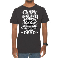 Ghost Hunter Halloween Costume Funny Vintage T-shirt | Artistshot