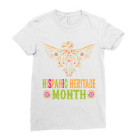 Vintage National Hispanic Heritage Month Latino Countries Ladies Fitted T-shirt | Artistshot