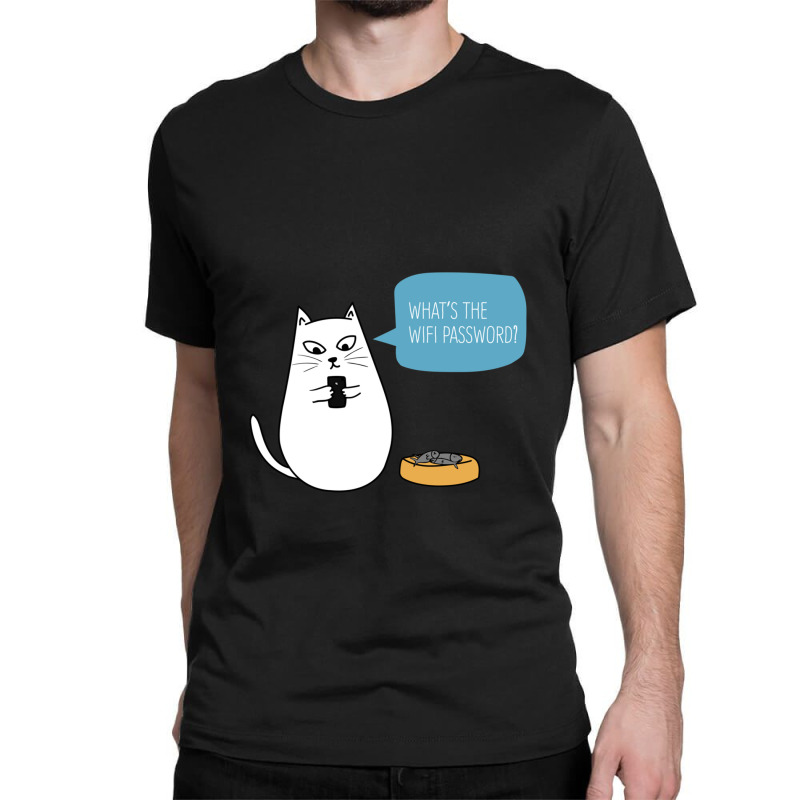 Wifi Cat Gift Classic T-shirt | Artistshot