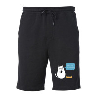 Wifi Cat Gift Fleece Short | Artistshot