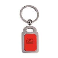 Dance Dj Silver Rectangle Keychain | Artistshot