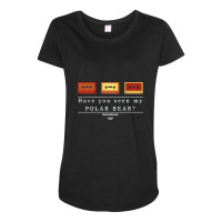 The Charlatans Polar Bear Cassette Maternity Scoop Neck T-shirt | Artistshot